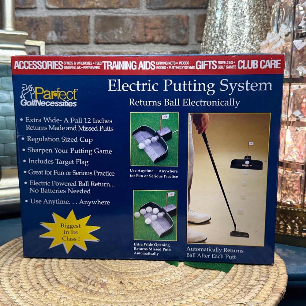 Parfect Golf Necessities Electric Putting System Golf Digest Green Ball Return